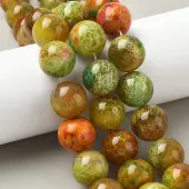 Dyed Natural Agate Beads Strands