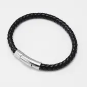 Braided Leather Cord Bracelets
