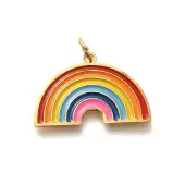 Pride 304 Stainless Steel Enamel Pendants