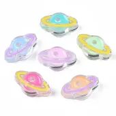 Transparent Acrylic Enamel Beads