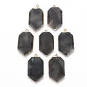 Natural Labradorite Pendants