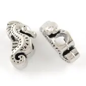 Tibetan Style Alloy European Large Hole Beads