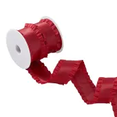 10 Yards Polyester Ruffled Lace Ribbon