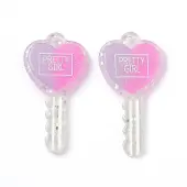 Two Tone Resin Big Pendants