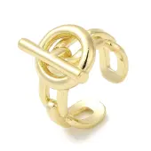 Brass Open Cuff Rings