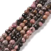 Natural Rhodonite Beads Strands