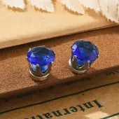 Cubic Zirconia Clip-on Earrings