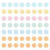 56Pcs 7 Colors Natural Selenite Beads