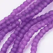Transparent Glass Bead Strands