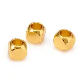 Long-Lasting Plated Brass Spacer Beads