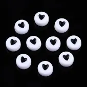 Opaque Acrylic Beads