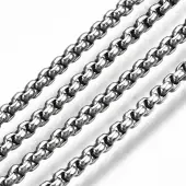 Non-Tarnish 3.28 Feet 304 Stainless Steel Venetian Chains
