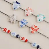 Handmade Porcelain Ceramic Beads