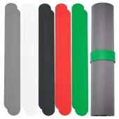 10Pcs 5 Colors Silicone Covered Iron Flip Wraps Holder Clips