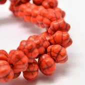 Dyed Synthetic Turquoise Bead Strands