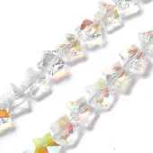 Faceted Glass Beads Strands