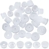 50 Sets Plastic Dustproof Bottle Stoppers