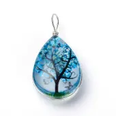 Transparent Glass Pendants