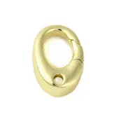 Brass Spring Gate Rings