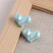Electroplate Opaque Acrylic Beads