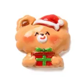 Christmas Series Cute Opaque Resin Decoden Cabochons