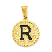 Ion Plating(IP) 304 Stainless Steel Enamel Pendants