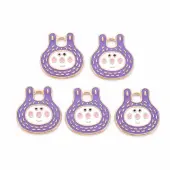 Alloy Enamel Pendants