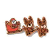 Christmas Acrylic Iron Pendants