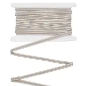 10M Linen Striped Ribbons