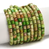 Dyed Natural Imperial Jasper Beads Strands