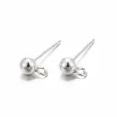 925 Sterling Silver Ear Stud Findings