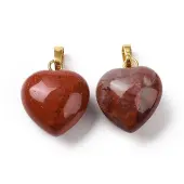 Natural Red Jasper Pendants