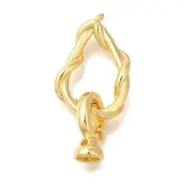 Brass Fold Over Clasps