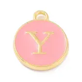 Golden Plated Alloy Enamel Charms