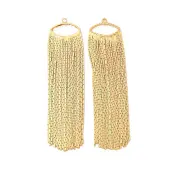Brass Tassel Big Pendants
