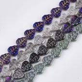 Electroplate Glass Beads Strands