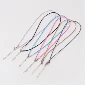 Korean Waxed Polyester Cord Necklace Making
