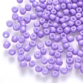 6/0 Baking Paint Glass Round Seed Beads