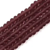 Transparent Glass Beads Strands