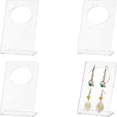 Transparent Acrylic Earring Display Stands