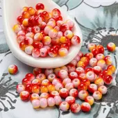 Two Tone Opaque Colours Glass Seed Beads