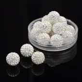 Pave Disco Ball Beads