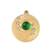 Ion Plating(IP) 304 Stainless Steel Pendants