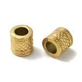 Ion Plating(IP) 304 Stainless Steel European Beads
