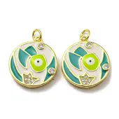 Real 18K Gold Plated Brass Pendants