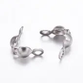 Tarnish Resistant 304 Stainless Steel Bead Tips
