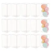BENECREAT Rectangle Transparent Plastic PVC Box Gift Packaging