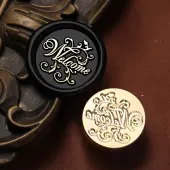 Welcome Wax Seal Brass Stamp Heads