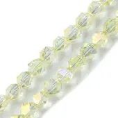 Electroplate Glass Beads Strands