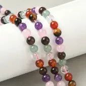 Natural Mixed Gemstone Beads Strands